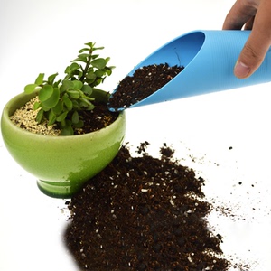 铲筒 筒铲 塑料铲土杯 多肉植物种植筒铲 家庭花卉绿植园艺工具