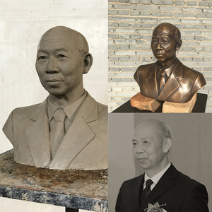 人物雕像定做真人头像铜雕铜像定制胸像摆件紫铜雕塑手工制作铸铜