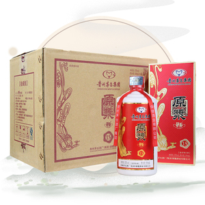 52度原浆15酒 浓香型 白酒500ml礼盒装(6瓶装)