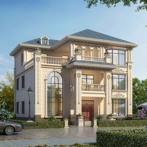 三层楼别墅图纸