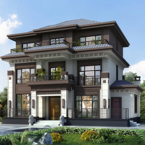 三层中式风格别墅