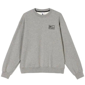 stussy斯图西联名nike加绒卫衣男潮ins套头衫oversize休闲外套女