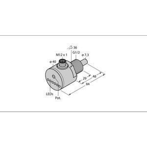 议价议价特价议价turck 图尔克流量报警示流插入流量传感器fcs-gl