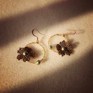 饰品 首饰,饰品 耳饰 耳环 手工绕线耳环教程