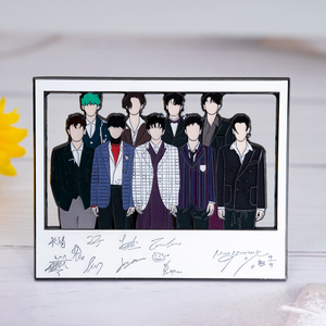 nine percent周边金属徽章蔡徐坤陈立农朱正廷黄明昊王琳凯专辑包