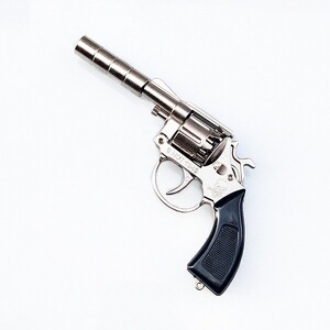 儿童小男孩80后儿时全金属左轮砸炮枪大号仿真响火子成人玩具连发