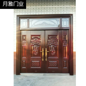 大门别墅对开门双开门家用