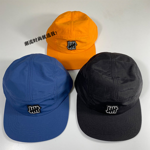 潮牌街头undefeated五道杠平舌帽五片百搭软顶遮阳帽男女情侣帽子