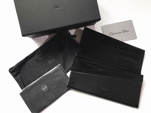 黑色三角折叠dior眼镜盒 迪奥太阳眼镜盒 便携原装白色墨镜盒