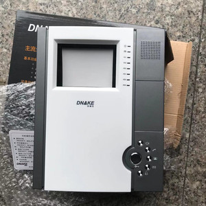 狄耐克ab-6a-402m-f1-b-s楼宇对讲黑白可视室内分机dnake对讲门铃