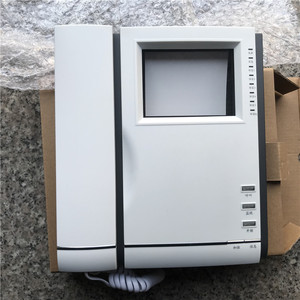 狄耐克可视楼宇对讲室内机ab-6a-402m-f4-b黑白视频通话开锁分机