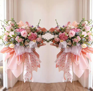 开业花篮鲜花高端大麦韩式气球同城速递天津滨海新区汉沽寨上茶淀