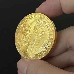 埃及图坦卡蒙狮身人面像纪念章 外国硬币文化遗产幸运金币收藏品