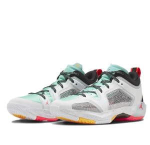 jordan耐克乔丹aj37郭艾伦低帮训练运动实战篮球鞋男子fb8486-130