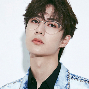 王一博同款半框眼镜框男潮个性文艺大脸近视眼镜女可配有度数超轻