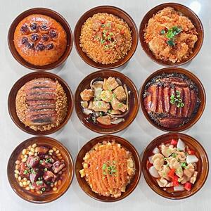 980人付款淘宝甜烧白烧白夹沙肉四川特产传统九大碗蒸菜预制菜蒸肉