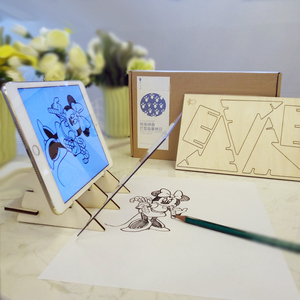 手绘投影画画神器素描画架临摹板光影拷贝台光学绘画画模板