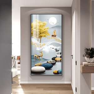 楼梯间装饰画竖