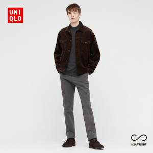 优衣库 男装 heattech修身长裤(商务弹力保暖) 439784 uniqlo