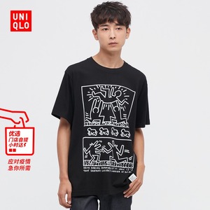 优衣库ut 男装/女装keith haring印花短袖t恤(艺术家系列)446069