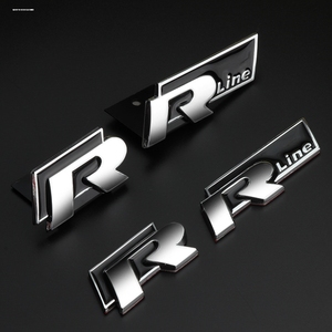 大众车标r32 r35 r36高尔夫速腾宝来改装中网标mk4字母车尾贴14人付款