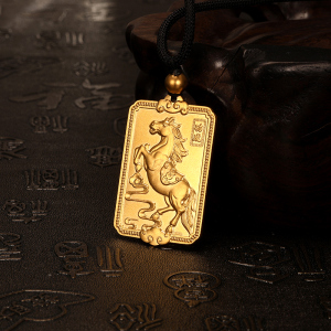 9 十二生肖金牌纯金吊牌0人付款14596.00甄芸旗舰店天猫