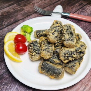 韩国网红油炸紫菜粉丝卷海苔卷餐饮外卖韩式炸品烤肉炸鸡店用500g