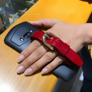 美图v7兰博基尼手机套真皮v6壳手腕皮带t9防摔女款网红全包款支架