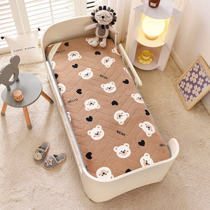 加厚幼儿园宝宝床垫午睡透气垫被60x120x135秋冬季婴儿童床褥垫子