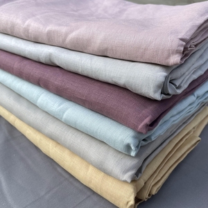 亚麻床单纯亚麻