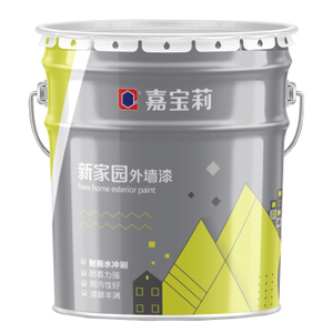 嘉宝莉外墙漆防水防晒白色外墙面漆新家园环保涂料可调色自刷外墙