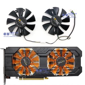 全新zotac索泰gtx950-2gd5 gtx760-2gd5霹雳版ha 显卡风扇ga91s2h