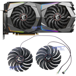全新msi微星rtx2070 2070s gaming z/x魔龙显卡风扇pld10010b12hh