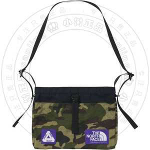 21SS Palace TNF Purple Label Cordura Nylon Shoulder Bag 挎包