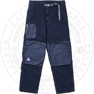 Palace TNF Purple Label Indigo Ripstop Mountain Wind Pants裤