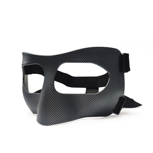 新款篮球防撞鼻面具面部护具运动面罩护脸黑色足球比赛保护面罩
