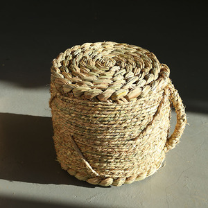 包邮 云南草墩凳子 手工稻草编织坐墩蒲团坐垫透气 实用家具家居