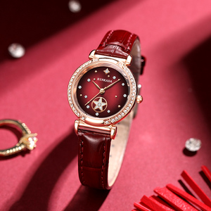 宾卡达女表品牌正品2022新联防水手表轻奢小众款简约气质