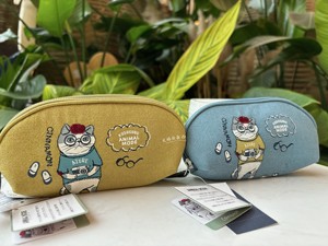 日本刺绣动物系列眼镜包收纳盒多用途收纳包零钱包布艺