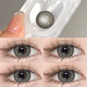 美瞳日抛透明30片装女一次性10片大直径正品官网lz近视隐形眼镜tn