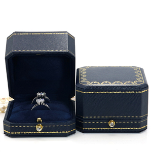 珠宝首饰包装盒钻戒盒子求婚高档项链盒子戒指盒婚礼森系对戒盒