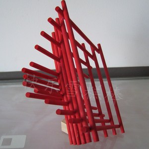 棒手工制作体线面立点构成模型di构线y材料包一次z性筷子作业