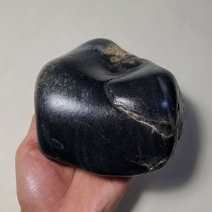 四斤和田玉1922g墨玉籽料原石聚墨纯墨黑墨玉镯子料牌子料雕刻料