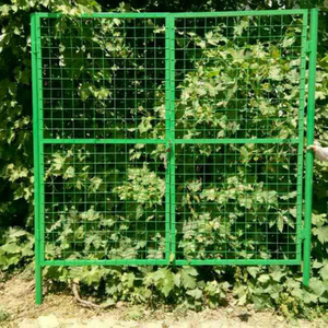 简易铁丝网门围栏门家用隔离网门护栏网门果园围墙养殖网门加厚