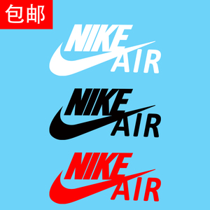 运动潮牌耐克logo热转印烫画图案热烫贴简约字母印花air印花贴