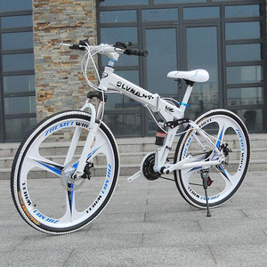 26寸宝马x6架型山地自行车双碟刹男女式成人车双减震学生变速单车