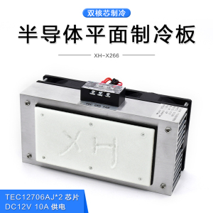 XH-X266 12V120W制冷模块 半导体降温制冷器 平面制冷板 制冷模组