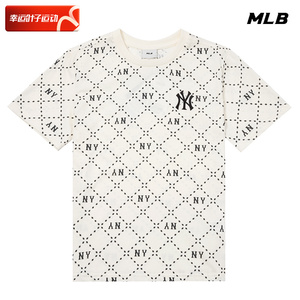 MLB官方 男女童装2024夏季新款运动服儿童宽松透气短袖大童T恤衫