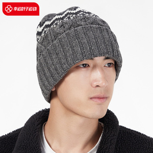 卡蒙男士帽子2021冬季新款毛线帽针织套头帽防风保暖休闲羊毛帽