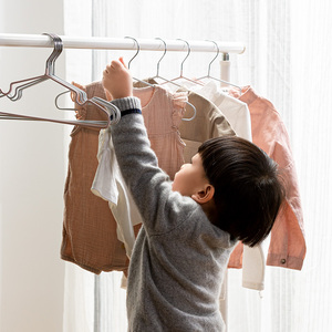 顺艺儿童小衣架家用挂衣宝宝衣撑子婴幼儿晾衣挂新生儿晒衣服架子